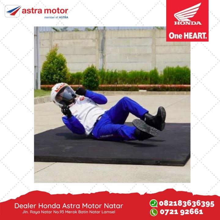 Begini Teknik Jatuh dari Motor yang Aman