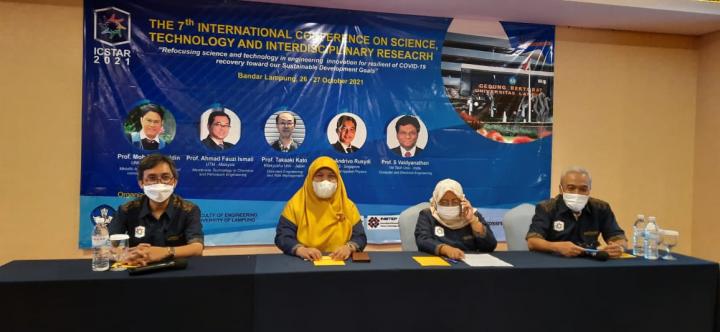 Fakultas Teknik Unila Gelar Konferensi Internasional IC-STAR ke-7 Tahun 2021