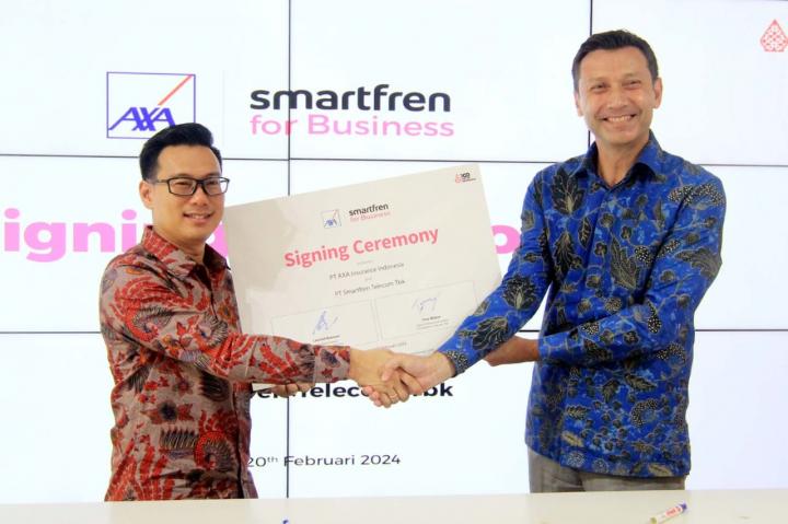 Kolaborasi Smarfren For Business dan AXA Insurance Dukung Pertumbuhan UKM Indonesia 