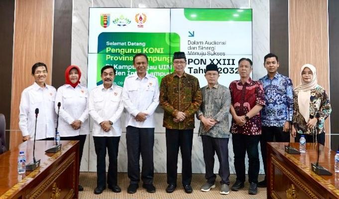 Sinergi KONI dan UIN Raden Intan, Perkuat Kesiapan Lampung Hadapi Visitasi PON 2032