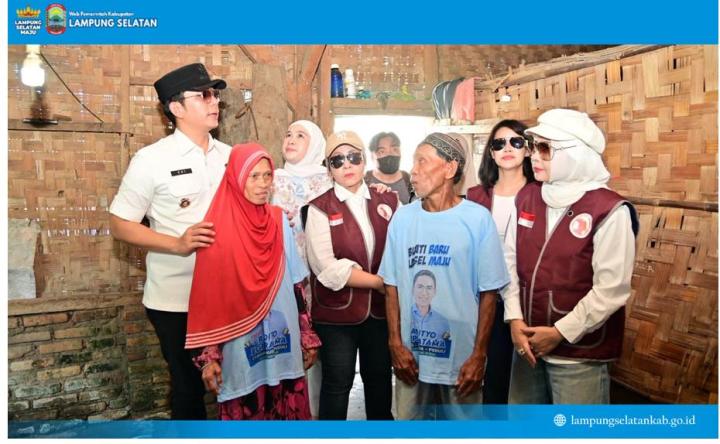 Bupati Lampung Selatan Hadiri Program Bedah Rumah 