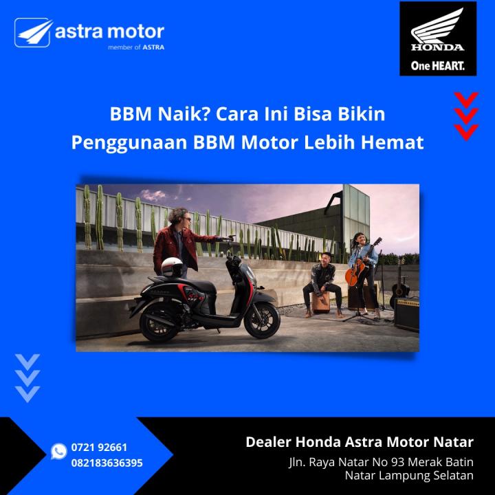BBM Naik? Cara Ini Bisa Bikin Penggunaan BBM Motor Lebih Hemat
