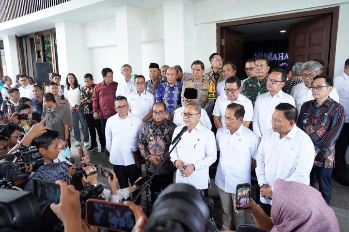 Lampung Disiapkan Jadi Lumbung Pangan Nasional, Sejumlah Menteri Bahas Target Swasembada 2027