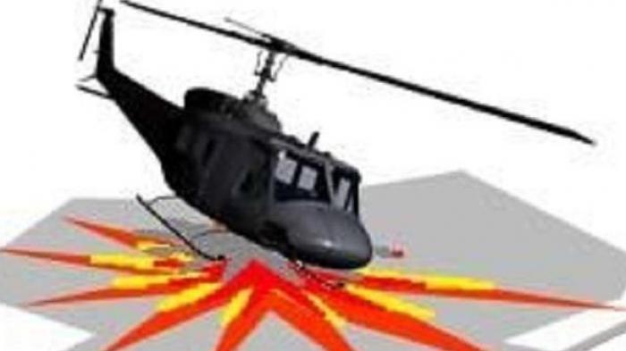 Helikopter Jatuh, 7 Orang Belum Ditemukan