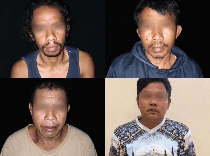 Daging Tapir Dibagikan ke Warga, Empat Pelaku Pembunuhan Satwa Dilindungi Ditangkap di Mesuji