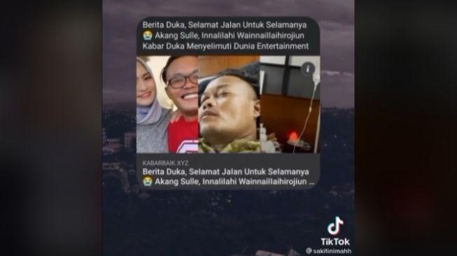 Pelawak Sule Meninggal Dunia, Benarkah? Cek Faktanya.