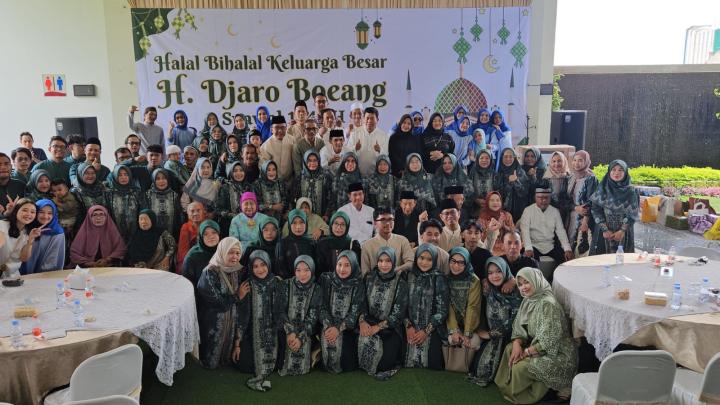 Keluarga Besar Yayasan Djaro Boeang Gelar Halalbihalal Idulfitri