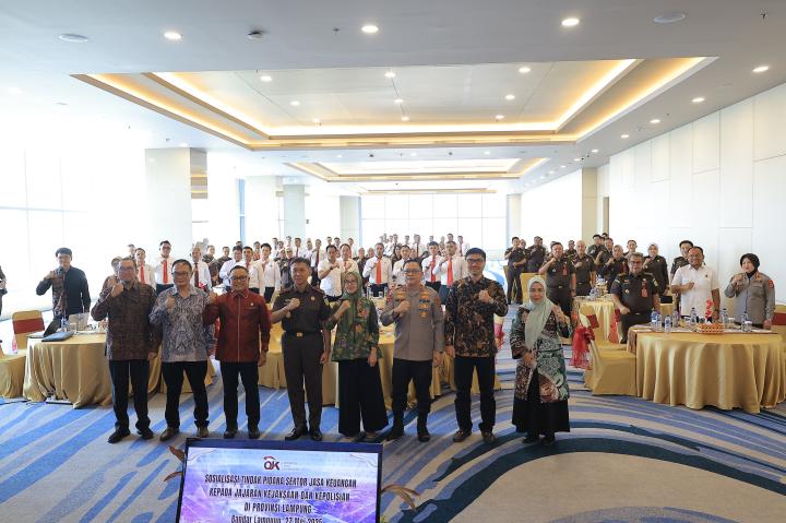 Kapolda Lampung : Waspadai kejahatan Keuangan digital, kolaborasi jadi kunci hadapi TPSJK