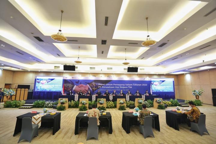 RUPST PGN 2022 Setujui Deviden 67,8% dari Laba Bersih 2021