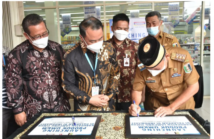 Launching Produk UMKM, Dawam Rahardjo Ajak Tingkatkan Mutu Agar Masuk Indomaret