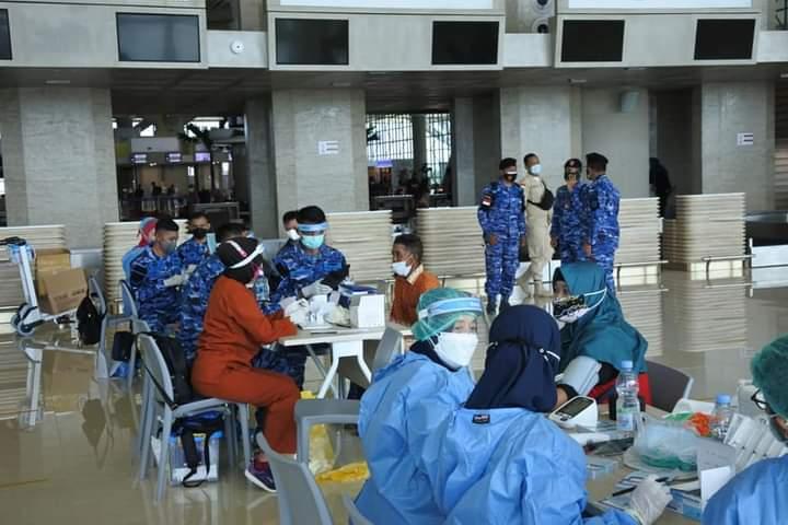 Vaksinasi Massal TNI AU di Bandara YIA Hingga 28 Agustus 2021