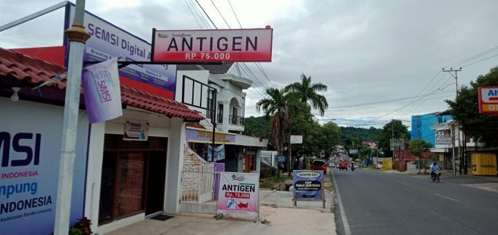 Pelayanan Ramah, Kunjungi Posko Pendaftaran Antigen Klinik Pratama Saibumi di Jalan Gatot Subroto 