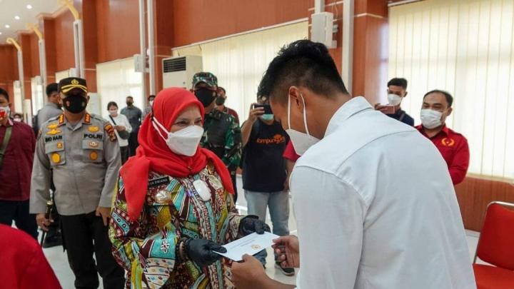 Lepas Atlet ke PON Papua, Walikota: Jaga Nama Baik Lampung Khususnya Kota Bandarlampung
