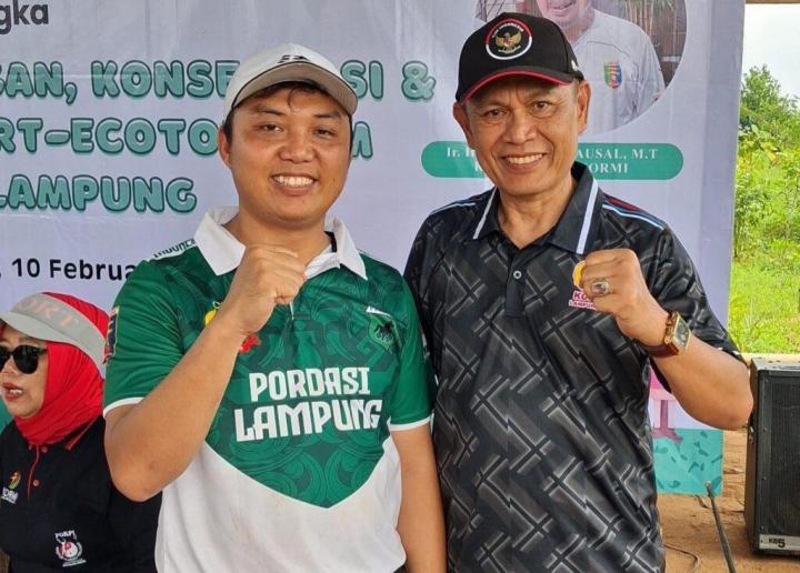Pertama Kali Digelar, Kejuaraan Berkuda Memanah Perebutkan Piala Ketua KONI Lampung
