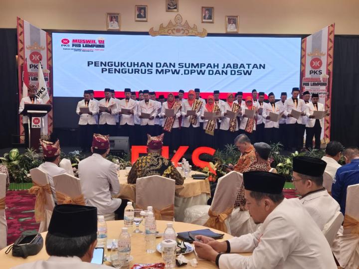 Ketua DPW PKS Provinsi Lampung terpilih, Ade Utami Ibnu Tegaskan Dalam Peran Aktif PKS Sebagai Pilar Demokrasi di Tengah Masyarakat 
