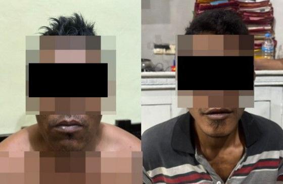 Potong dan Angkut Rel Kereta Api, Dua Pelaku Curat Ditangkap di Waykanan