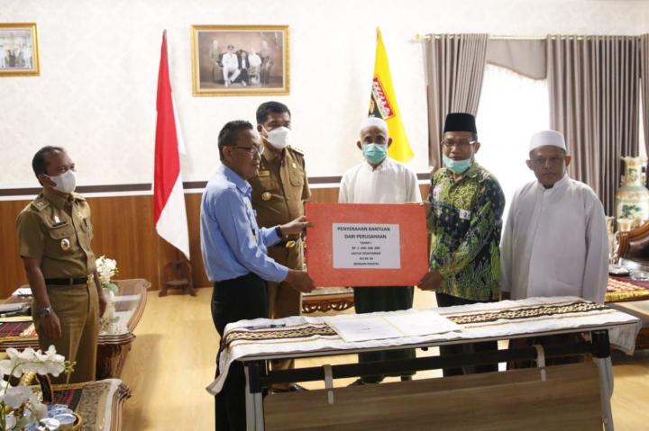 Panitia Lokal NU Afresiasi Langkah Bupati Musa Ahmad Gandeng Perusahaan Sukseskan Muktamar NU ke-34