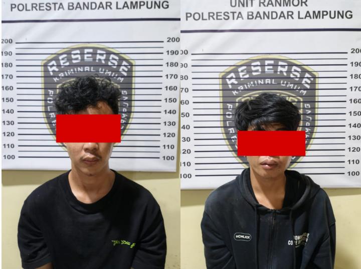 Nyaris Diamuk Massa, Dua dari Empat Komplotan Curanmor Ditangkap Polisi