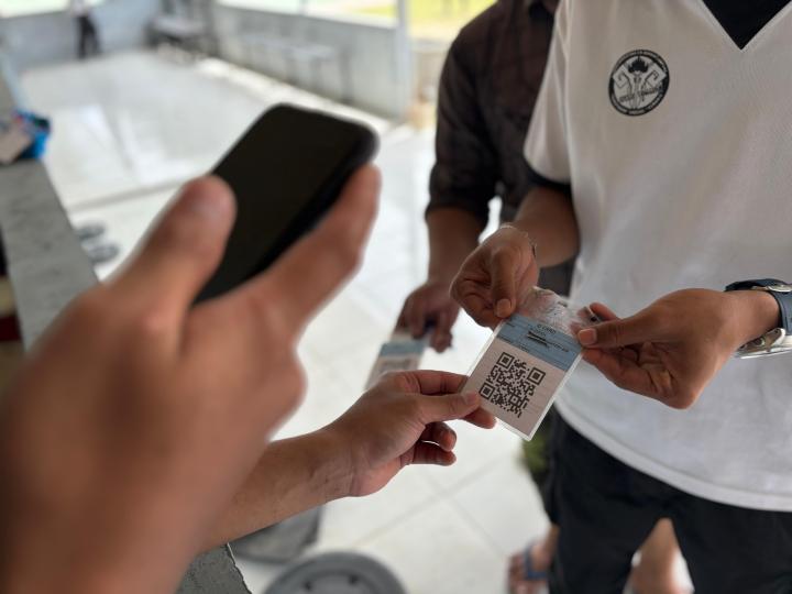 Lapas Narkotika Way Huwi Terapkan Absensi Digital Berbasis Barcode