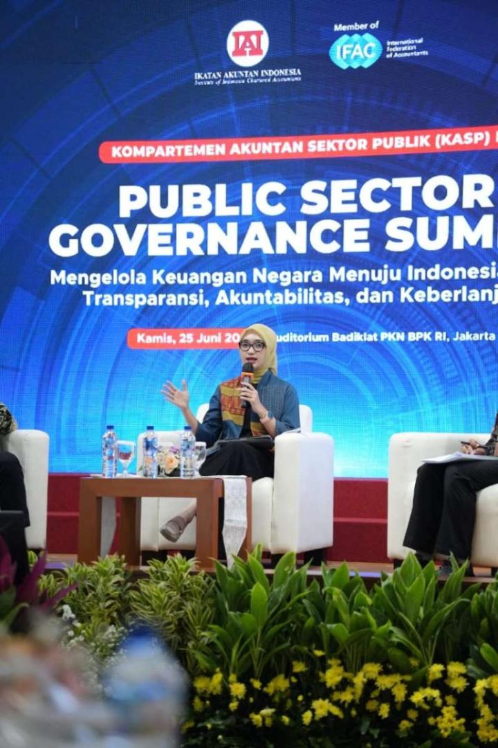 Wakil Gubernur Jihan Nurlela Paparkan Transformasi Digital Pengelolaan Keuangan Daerah Lampung di Forum Nasional