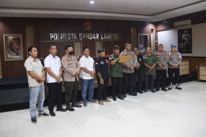 Tiga Pemuda Pembuat Video Ujaran Kebencian Antar Suku Diamankan, Polresta Bandar Lampung Lakukan Mediasi