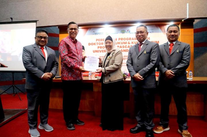 UBL Resmikan Program Studi Doktor (S3) Hukum, Perkuat Komitmen dalam Pengembangan Ilmu Hukum di Indonesia   
