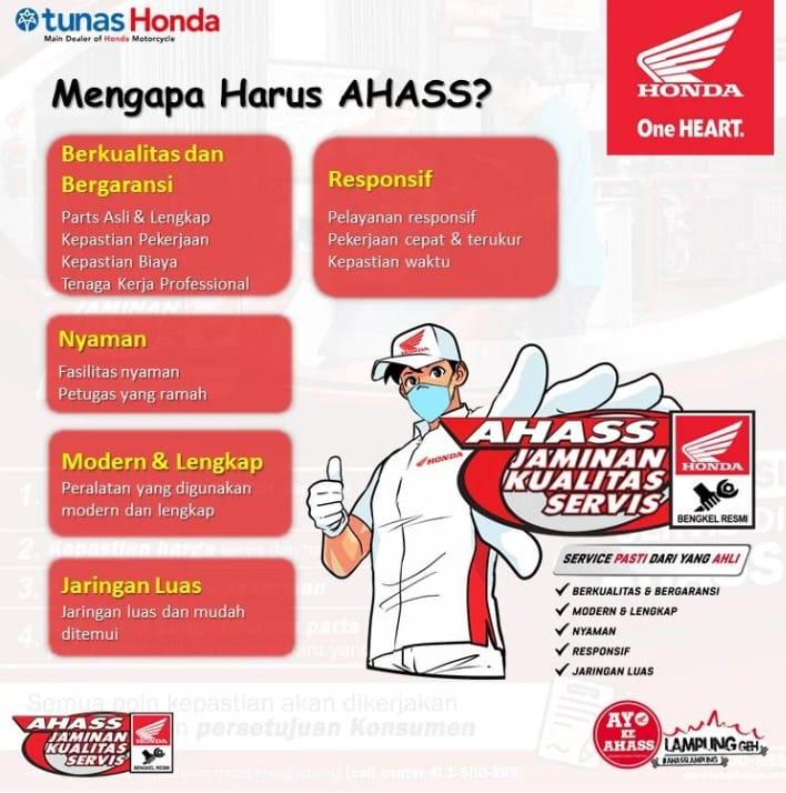 Yuk Service Motormu di AHASS NSS Kedaton Aja