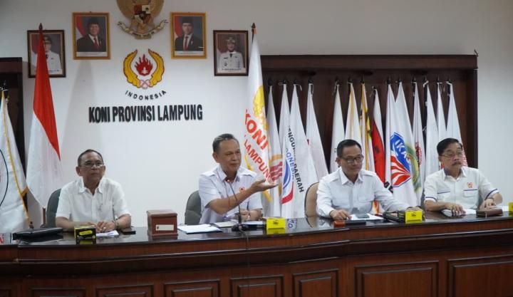 KONI Pusat Resmi Terbitkan SK Pengurus KONI Lampung Masa Bakti 2025-2029