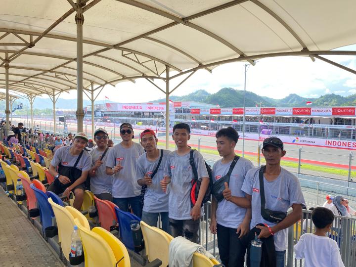 Enam Konsumen Honda Lampung Saksikan Langsung MotoGP Mandalika 2025