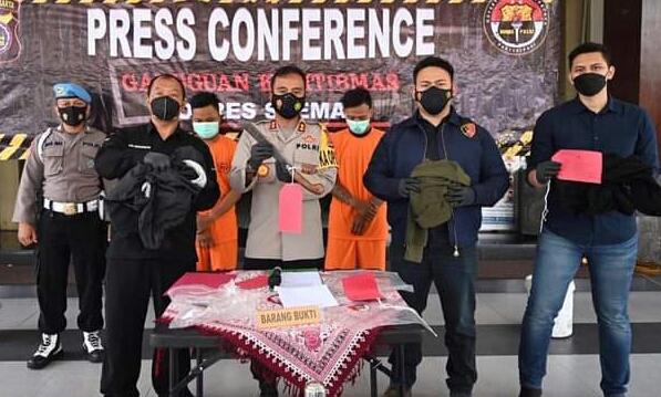 Melawan, 2 Orang Pelaku Curas di Minggir di Tembak Aparat
