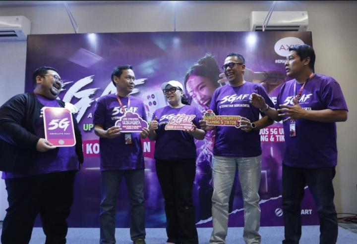 XLSMART Perkuat Koneksi Internet Sangat Cepat AXIS 5G AF Resmi Selimuti Kota Medan, Binjai, dan Deli Serdang