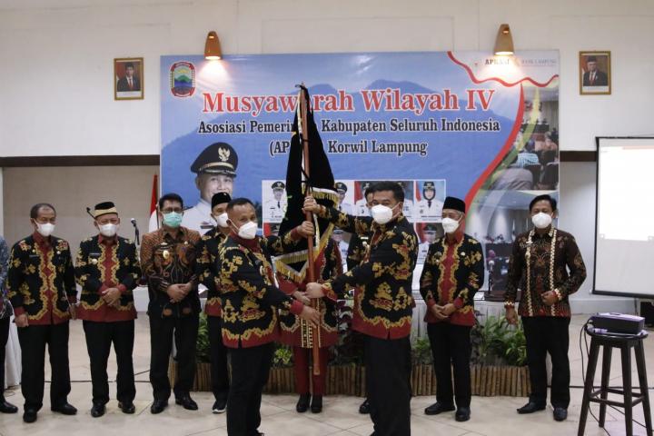 Bupati Musa Ahmad Jabat Ketua APKSI Provinsi Lapung