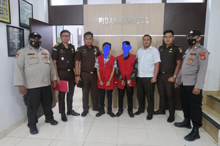Kepala Tiyuh dan Sekretaris Tiyuh Panaragan di tetapkan tersangka. 