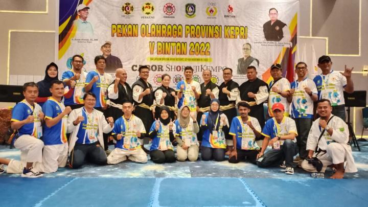 Perkemi Pengprov Kepulauan Riau mengadakan Kejuaraan Kempo PORPROV ke-V tahun 2022