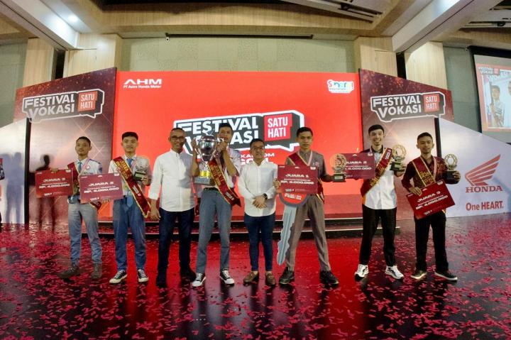 Motor Listrik Jadi Materi Uji Baru Festival Vokasi AHM 