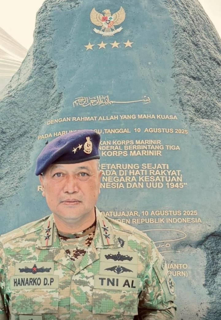 Presiden Prabowo Resmikan 3 Matra Komando Daerah TNI, Laksda Hanarko Pimpin Kodaeral IX Ambon