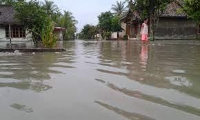 Banjir Rob, Ratusan Rumah di Lampung Selatan Terendam 