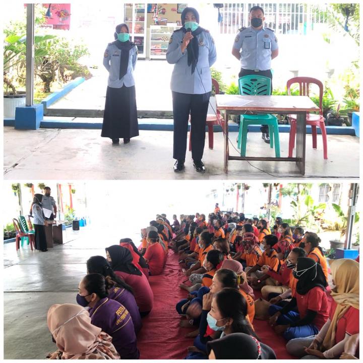 Cegah Penyebaran COVID-19 di Lapas Perempuan Kelas IIA Bandar Lampung