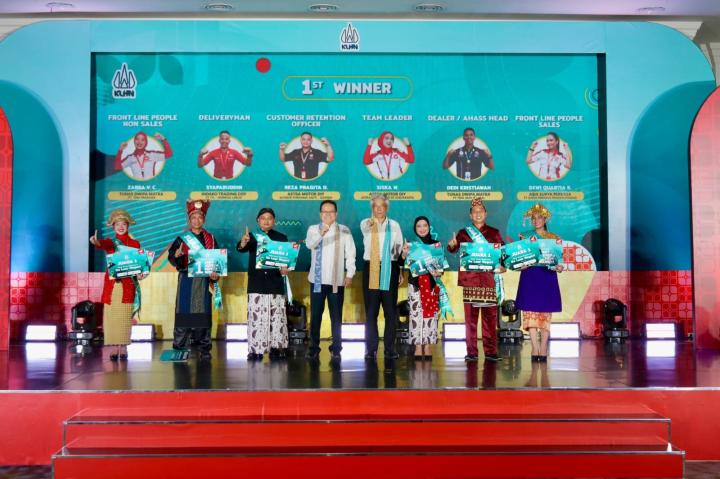TDM Lampung Kembali Sabet 4 Piala Kontes Layanan Honda Nasional 2025