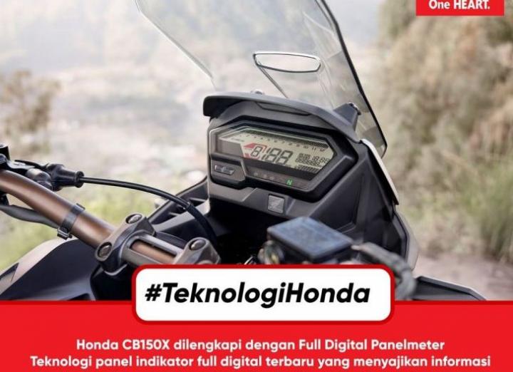 Honda CB150X Dilengkapi dengan Full Digital Panelmeter