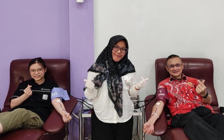 Persediaan Darah di PMI Pembina Provinsi Lampung Menipis, Duta Donor Darah Ajak Masyarakat Mulai Kembali Kegiatan Donor DarahÂ 