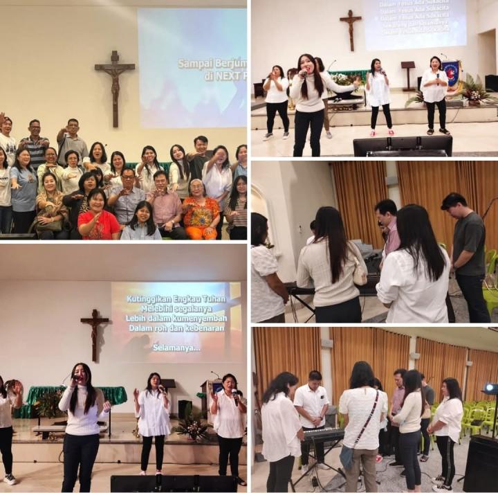 Kembali Hadir Praise and Worship PDPKK St Lucia 