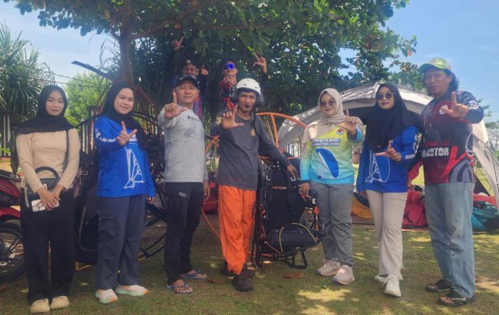 Jelang SEA Games 2025 di Thailand, Atlet Paramotor Lampung Fokus Latihan Intensif