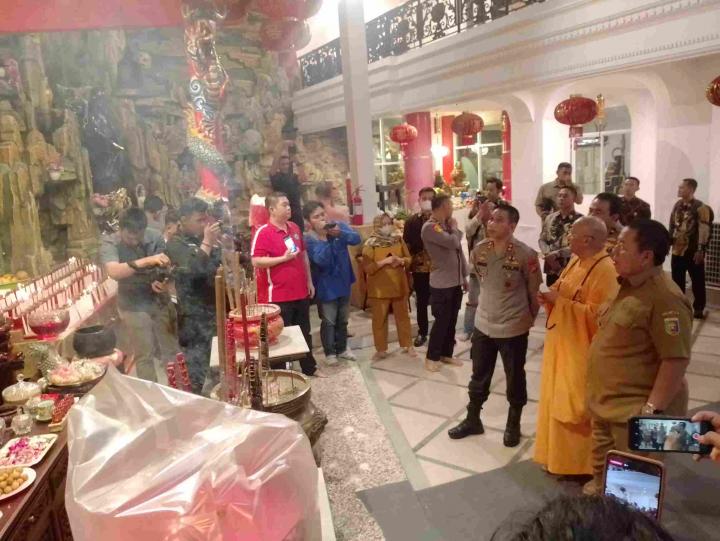 Kapolda Lampung Pastikan Situasi Malam Imlek 2023 Aman dan KondusifÂ 