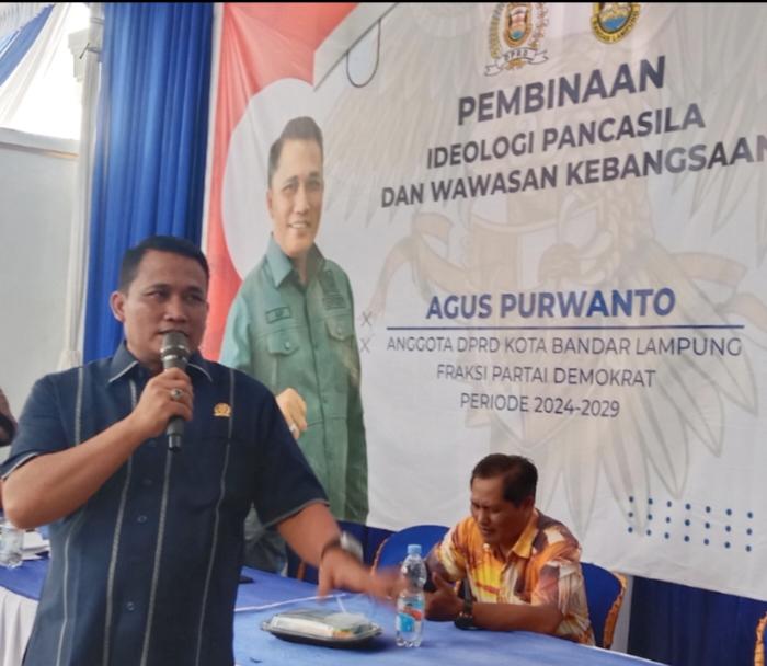 Sosialisasi PIP-WK Anggota Komisi IV DPRD Kota Agus Purwanto: Ciri Khas Budaya Bangsa Indonesia Adalah Gotong-royong