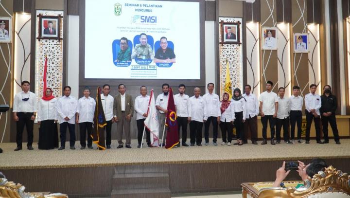 Pengurus SMSI, LBH SMSI dan MCM Provinsi Kalsel Resmi Dilantik