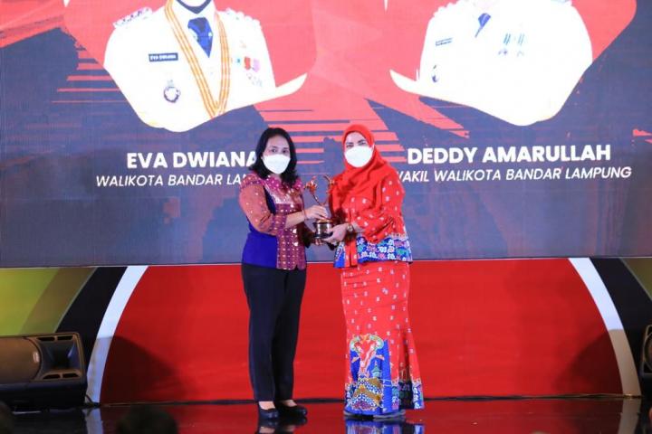 Kota Bandar Lampung Raih Kota Layak Anak 2022
