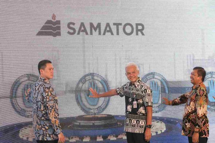 Ganjar Pimpin Groundbreaking Pabrik Samator Terbesar, Nilai Investasi Rp500 MiliarÂ 
