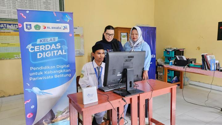 Sukses Salurkan GDK Ke 200 Lembaga Pendidikan Di Indonesia, XL Axiata Dorong Siswa Ikut Peduli Pariwisata Belitung  