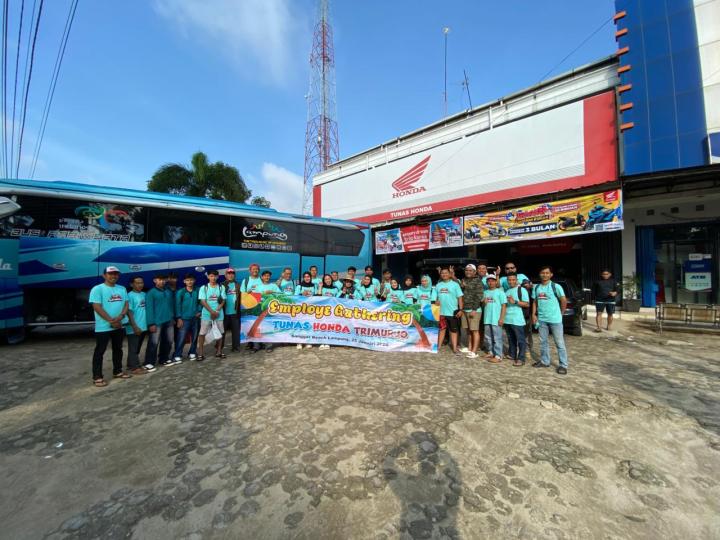 Tunas Honda Trimurjo Gelar Employee Gathering untuk Pererat Kekompakan Tim